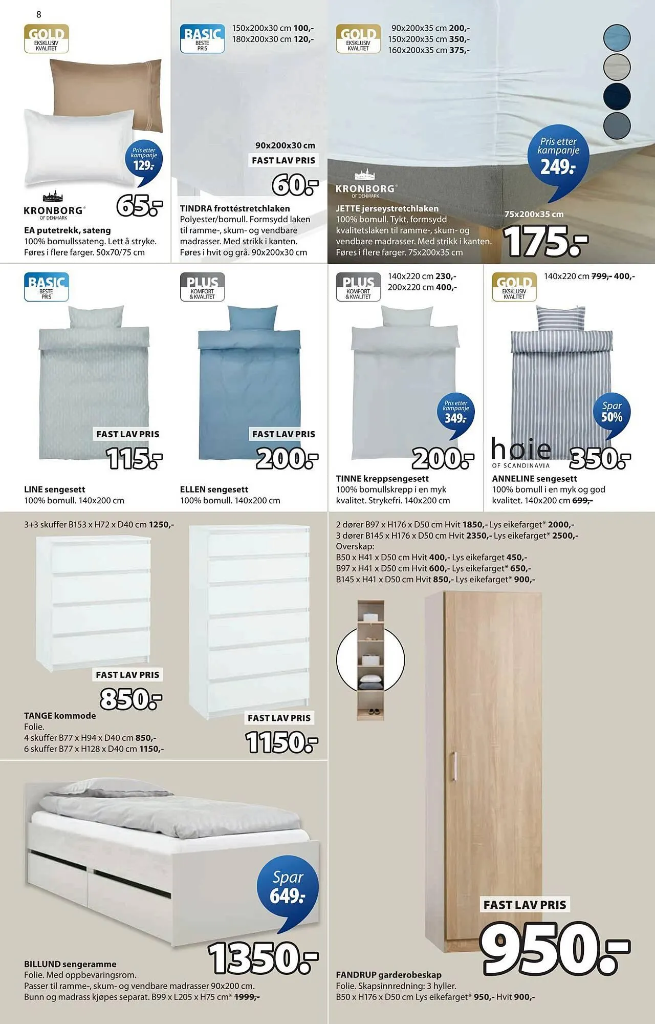 JYSK kundeavis fra 26. januar til 8. februar 2026 - kundeavisside 8