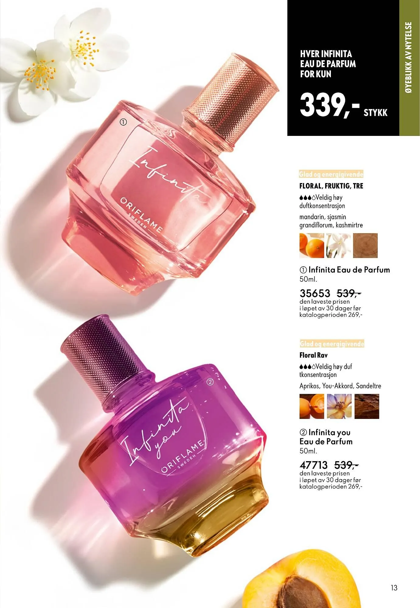 Oriflame katalog fra 1. april til 30. april 2026 - kundeavisside 13