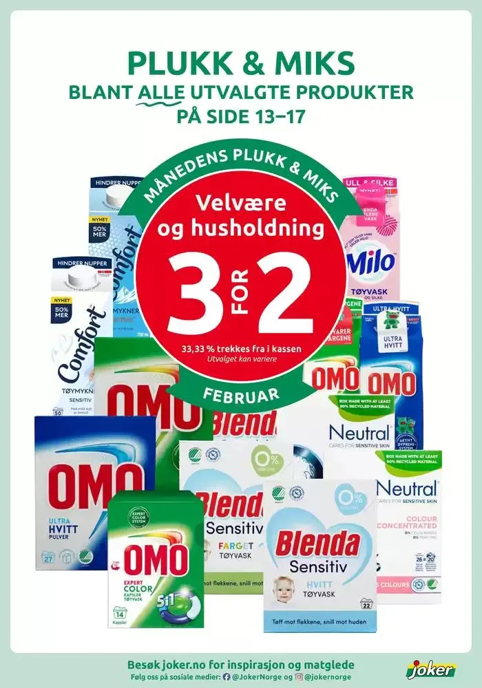 Joker Kundeavis fra 3. februar til 17. februar 2025 - kundeavisside 17