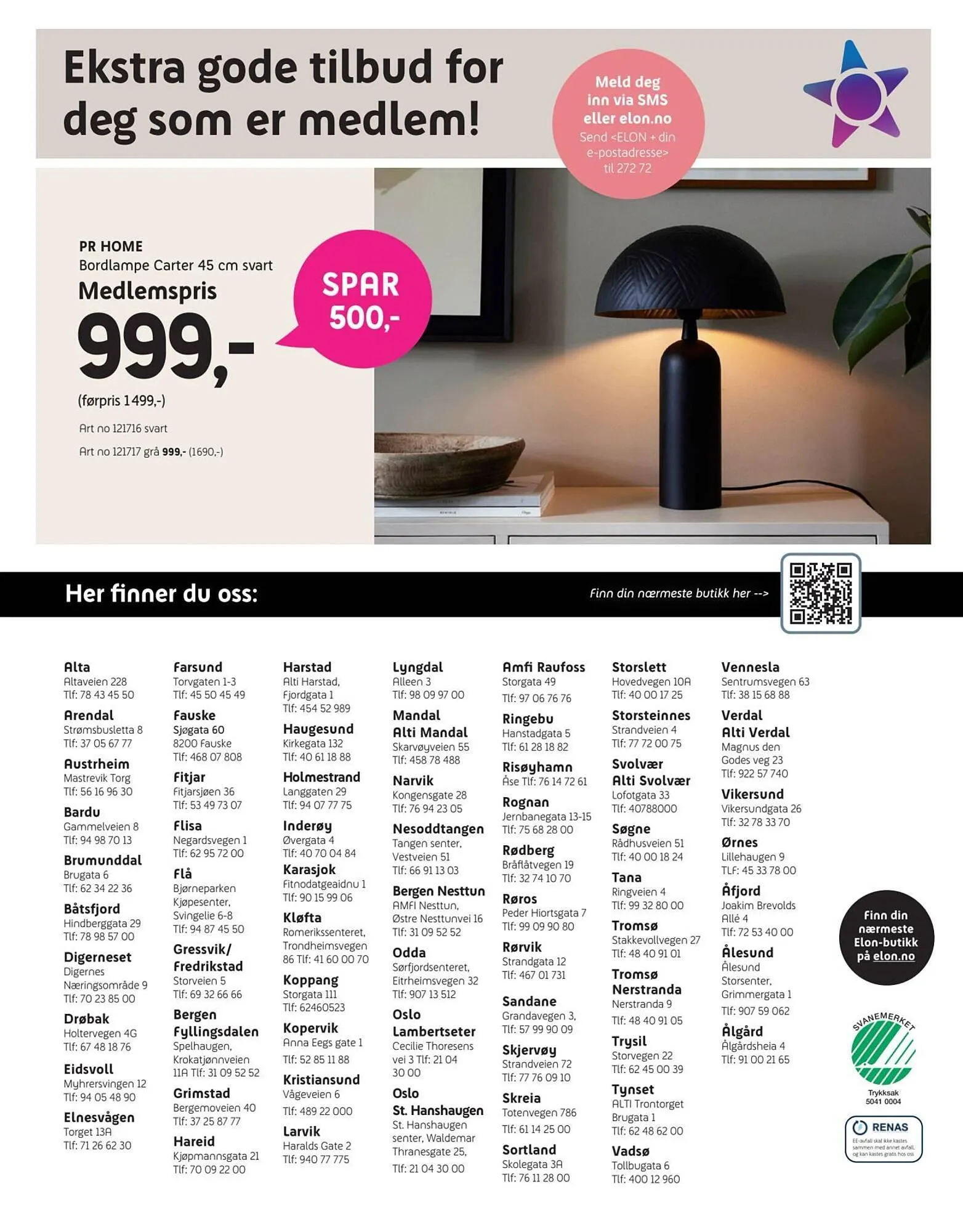 ELON Kundeavis fra 20. oktober til 10. november 2024 - kundeavisside 16