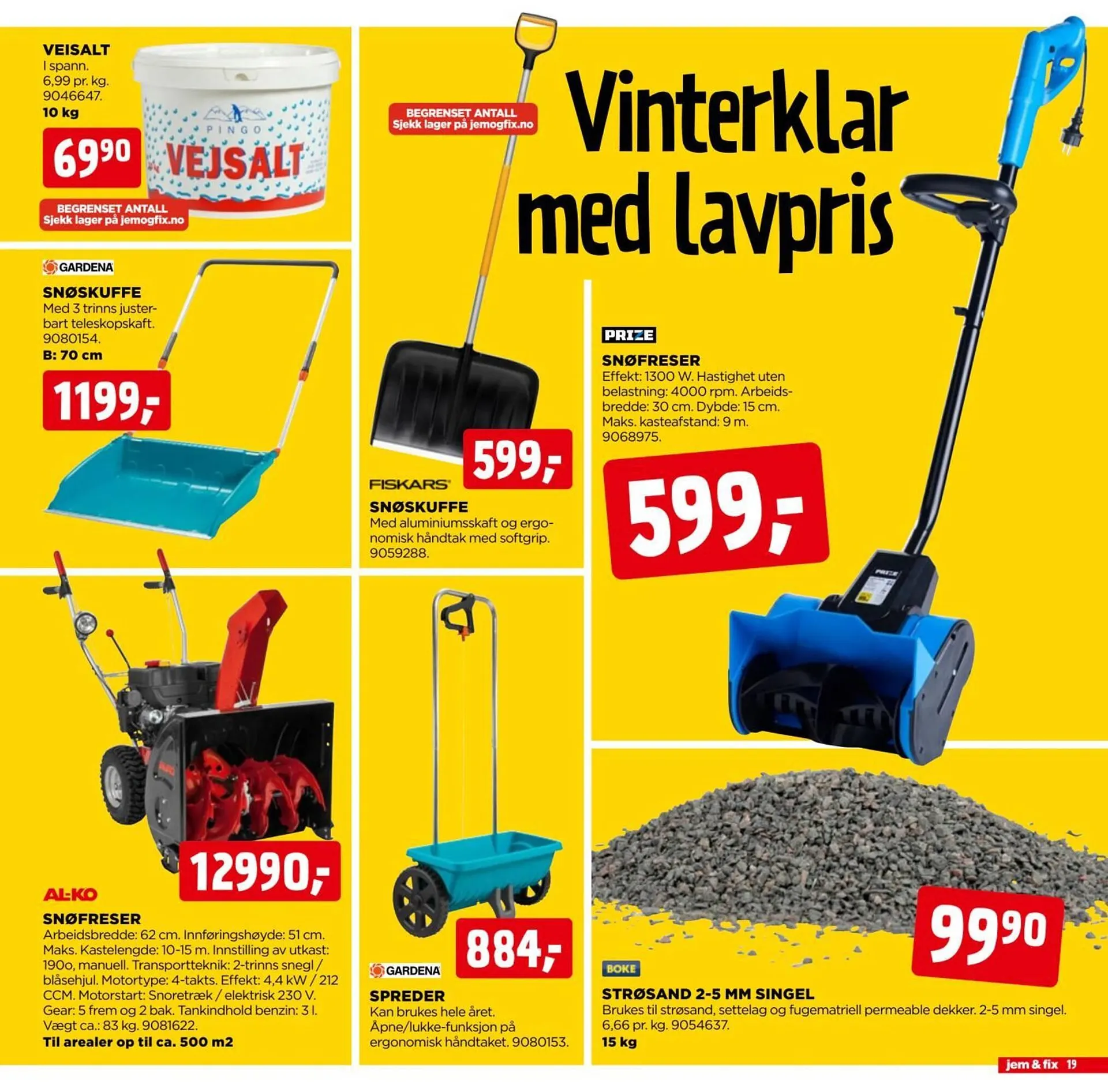 Jem & fix kundeavis fra 22. februar til 8. mars 2026 - kundeavisside 19