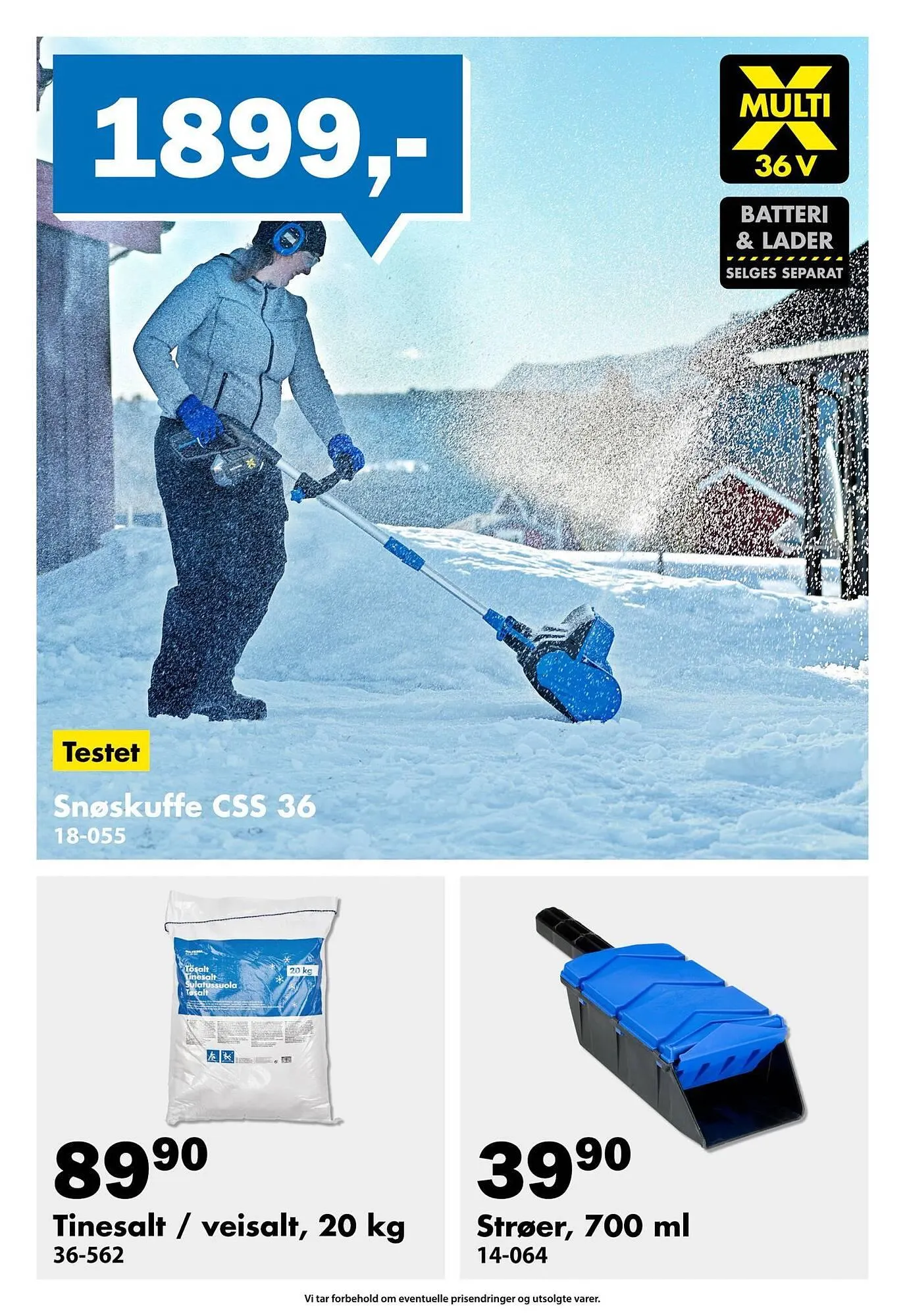 Biltema kundeavis fra 8. januar til 1. februar 2026 - kundeavisside 8