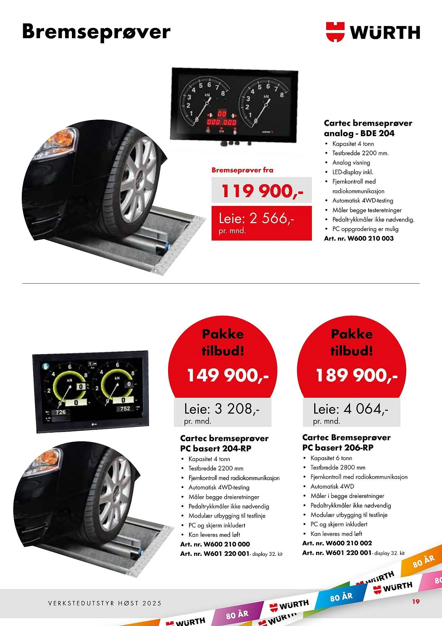 Würth kundeavis fra 16. september til 31. desember 2025 - kundeavisside 19