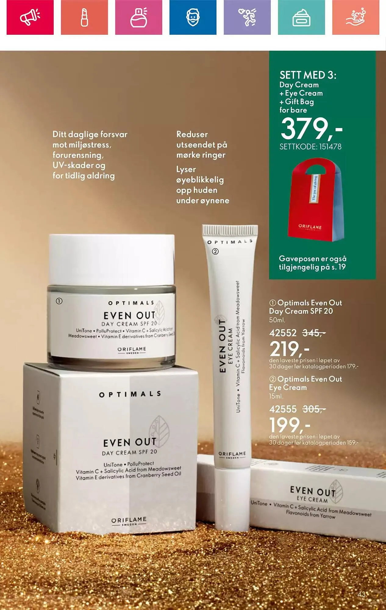 Oriflame Kundeavis fra 14. november til 4. desember 2024 - kundeavisside 43