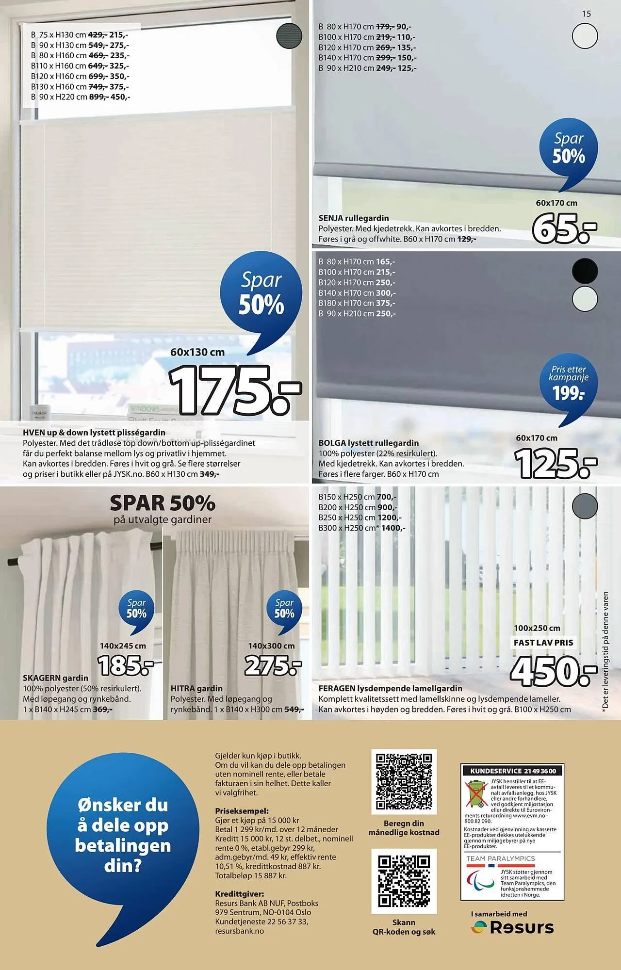 JYSK kundeavis fra 26. januar til 8. februar 2026 - kundeavisside 15