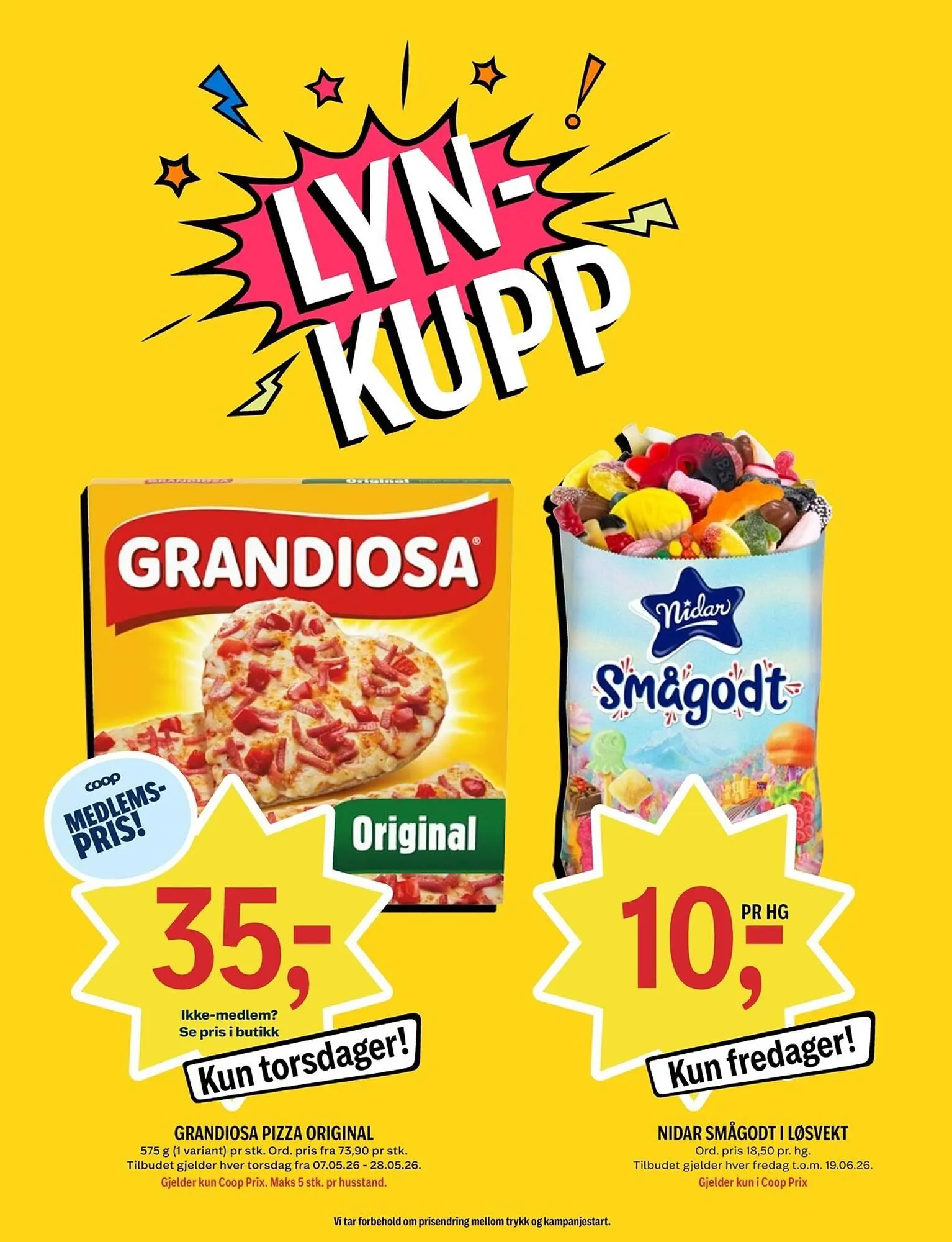 Coop Prix kundeavis fra 4. mai til 7. juni 2026 - kundeavisside 14