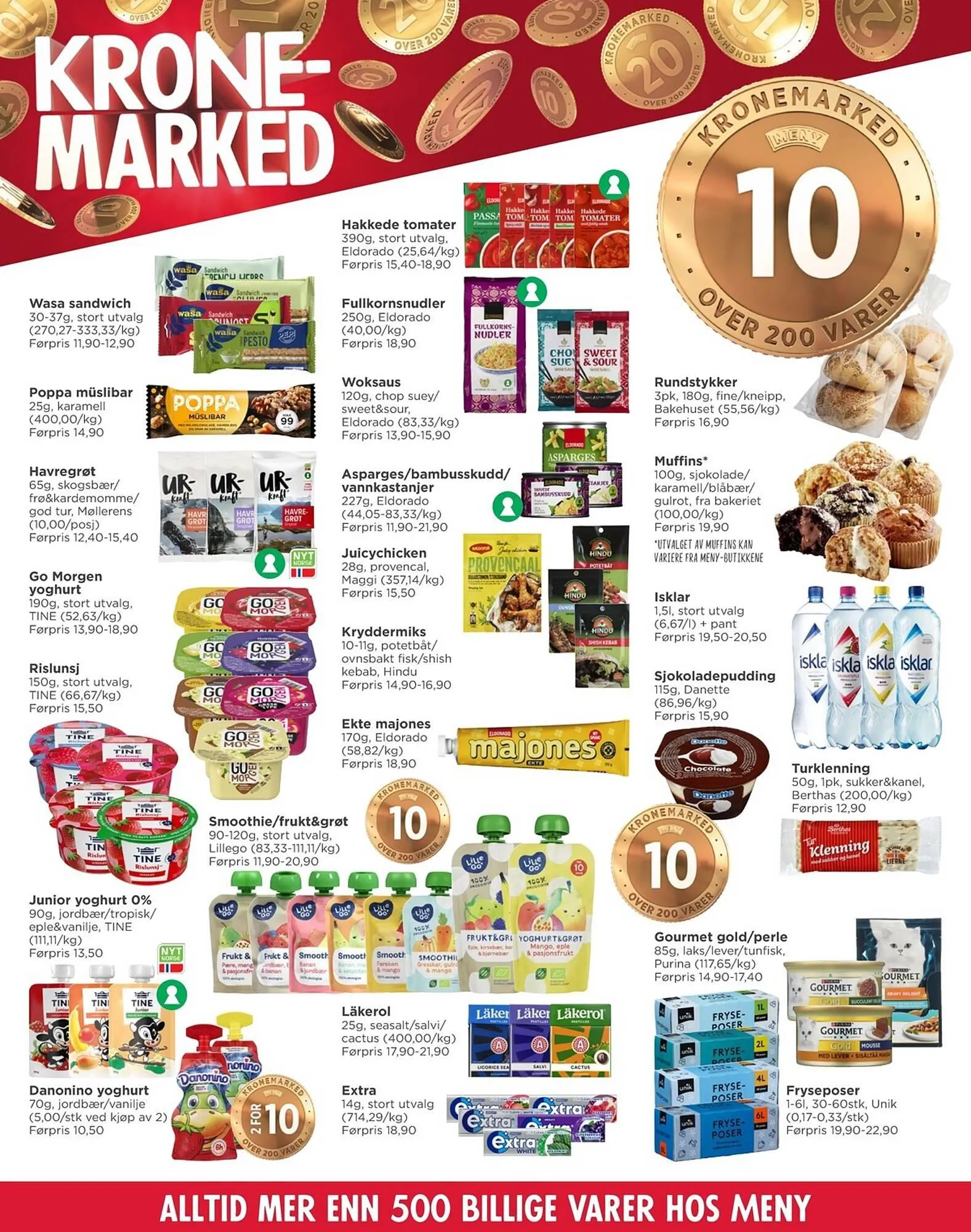 Meny kundeavis fra 12. januar til 17. januar 2026 - kundeavisside 2