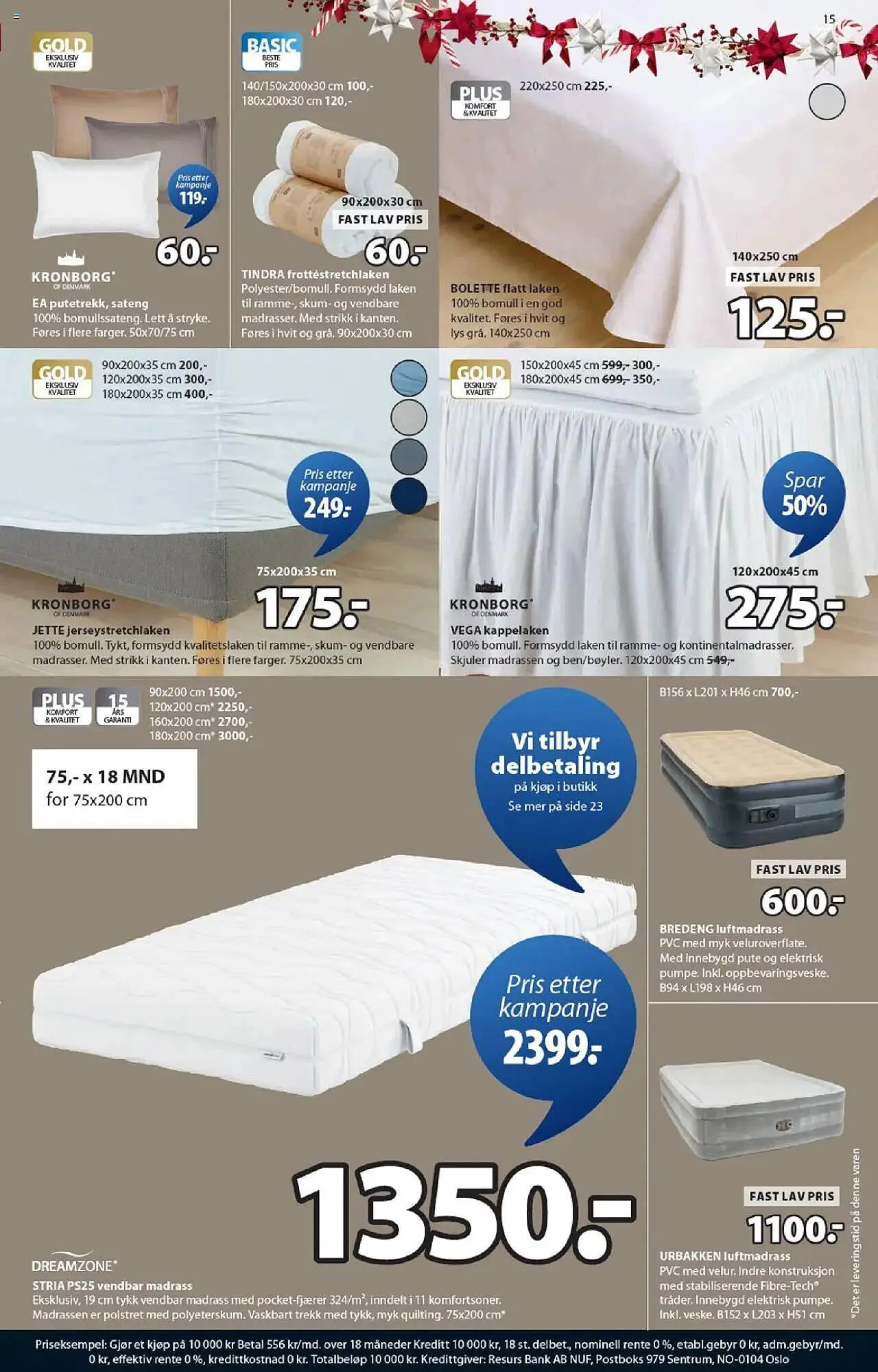 JYSK kundeavis fra 20. oktober til 1. november 2025 - kundeavisside 15