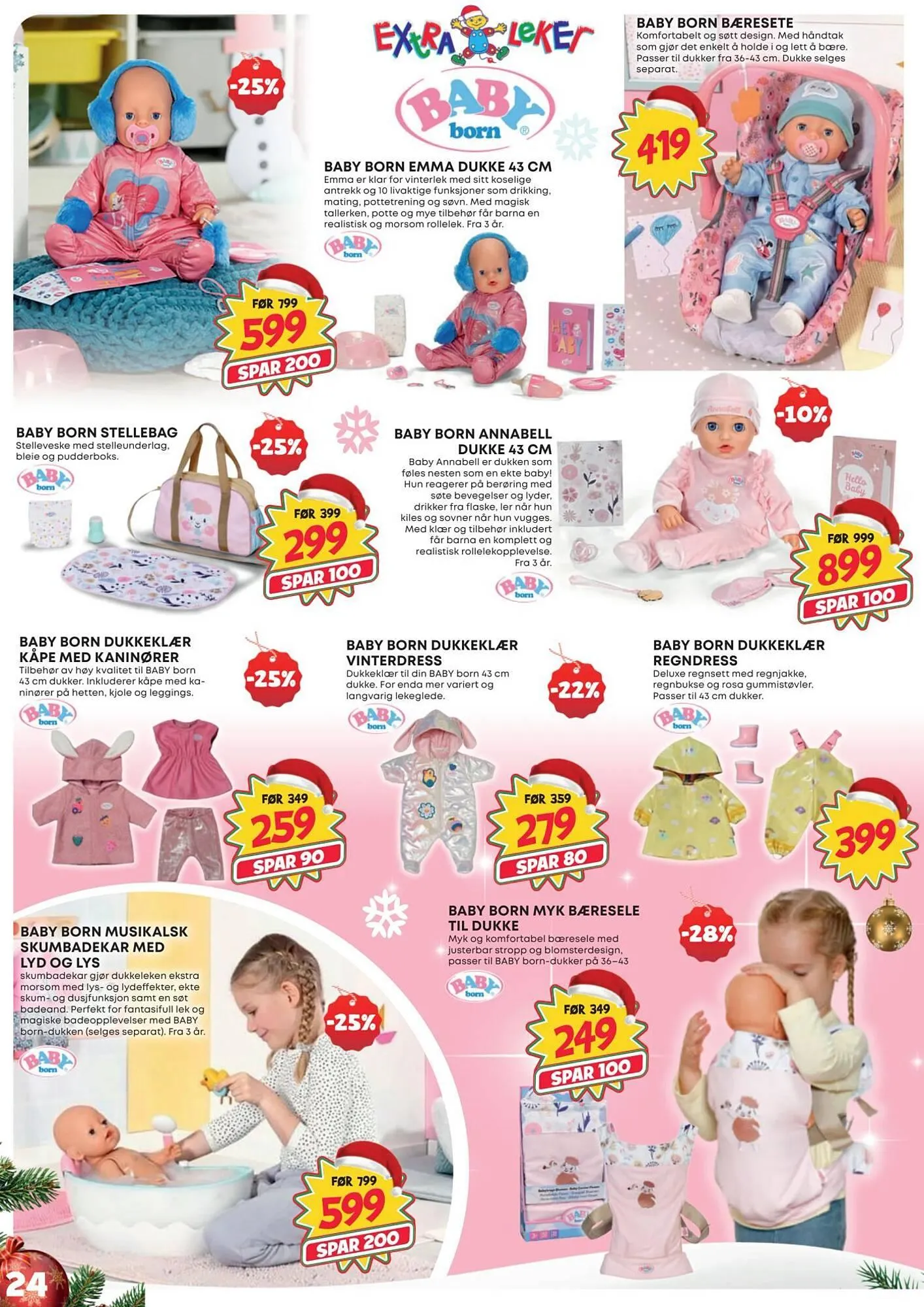 Extra Leker kundeavis fra 12. november til 24. desember 2025 - kundeavisside 24