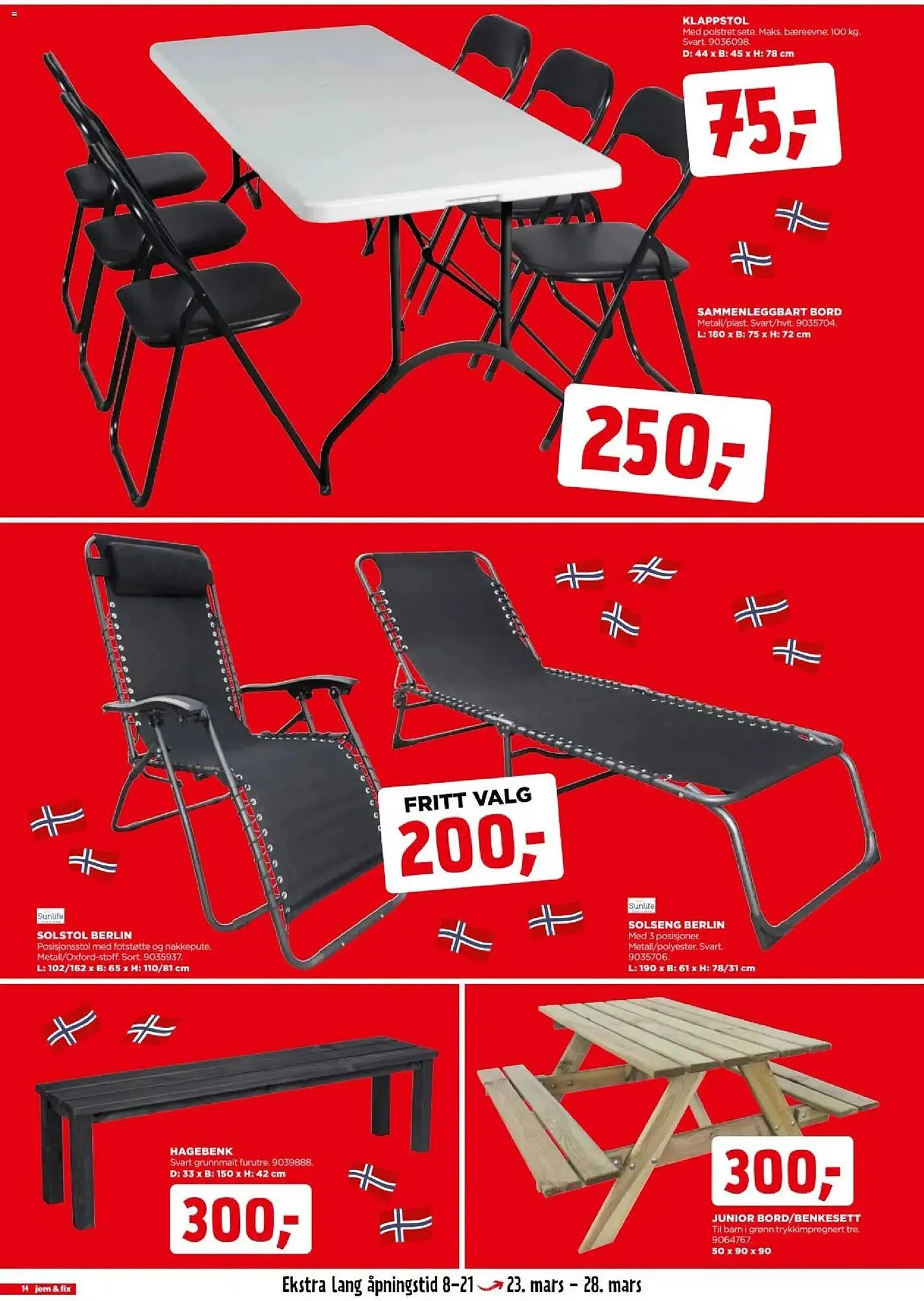 Jem & fix kundeavis fra 23. mars til 28. mars 2026 - kundeavisside 14