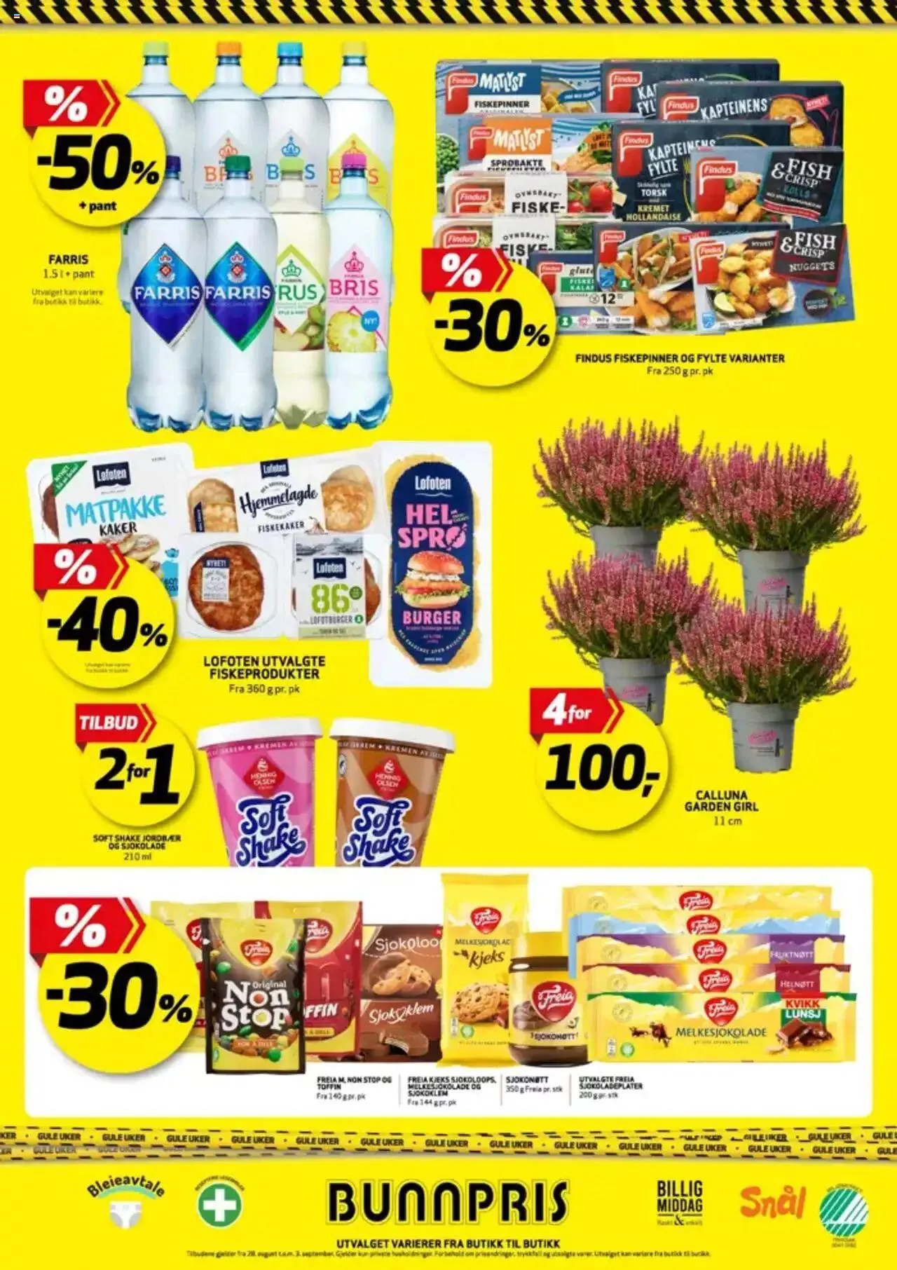 Bunnpris kundeavis fra 28. august til 3. september 2023 - kundeavisside 12