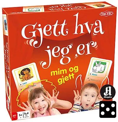 Gjett hva jeg er, mim og gjett