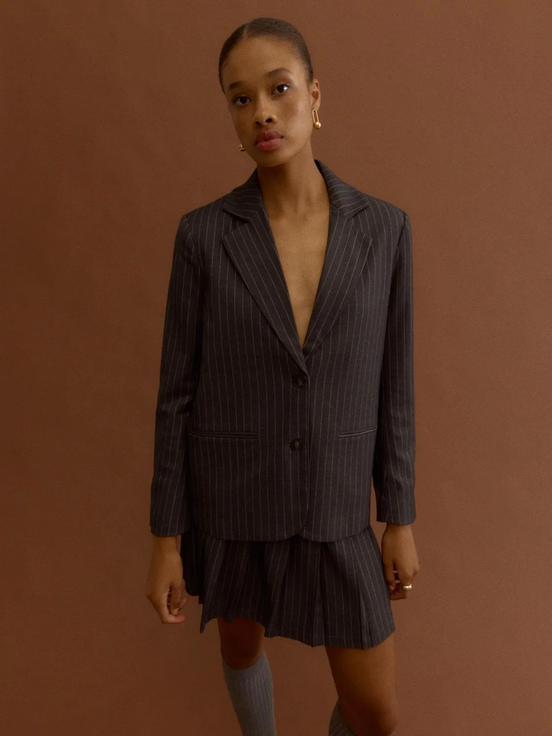 SOMETHINGNEW X LAME COBAIN Blazer