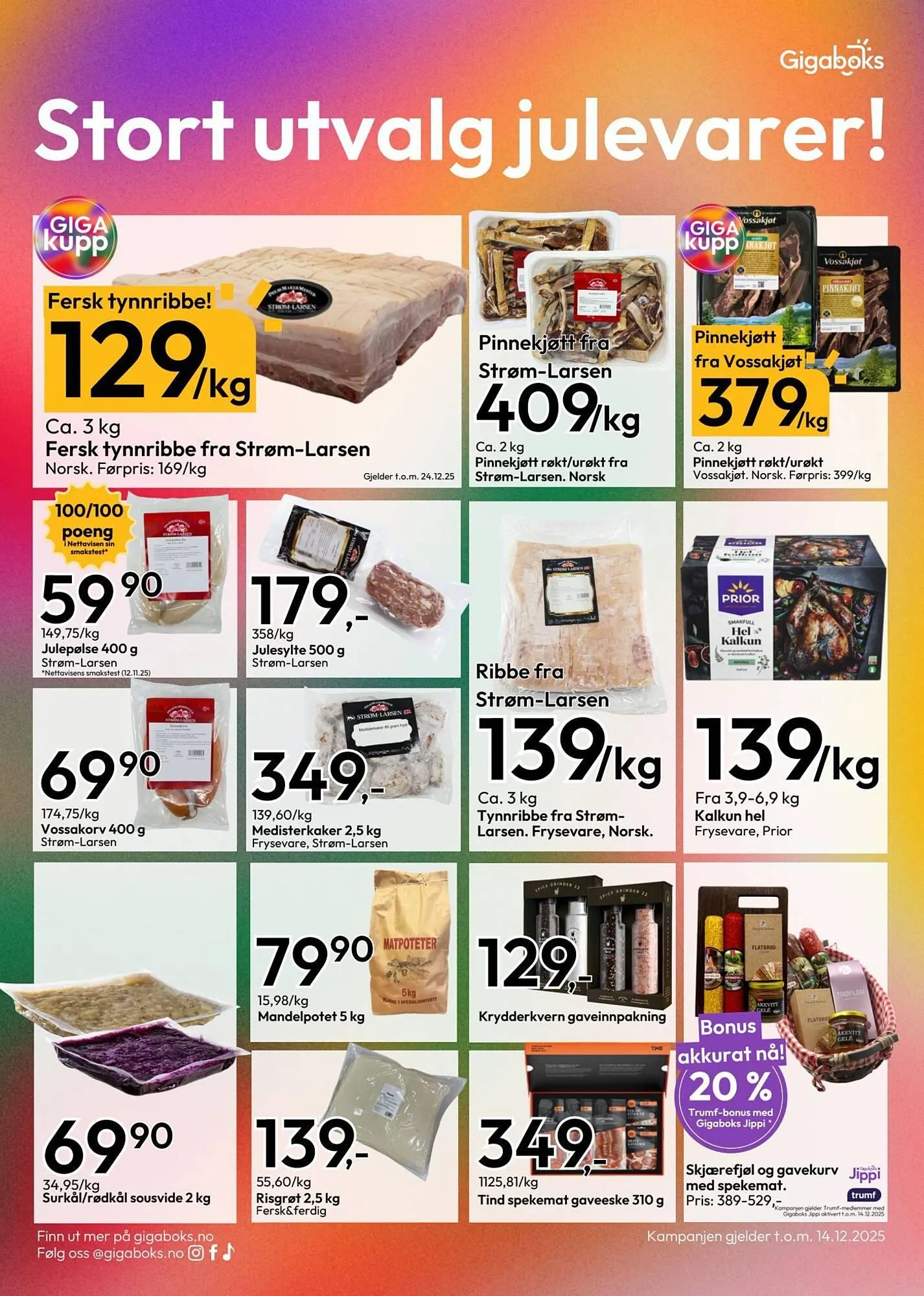 Gigaboks kundeavis fra 8. desember til 14. desember 2025 - kundeavisside 3
