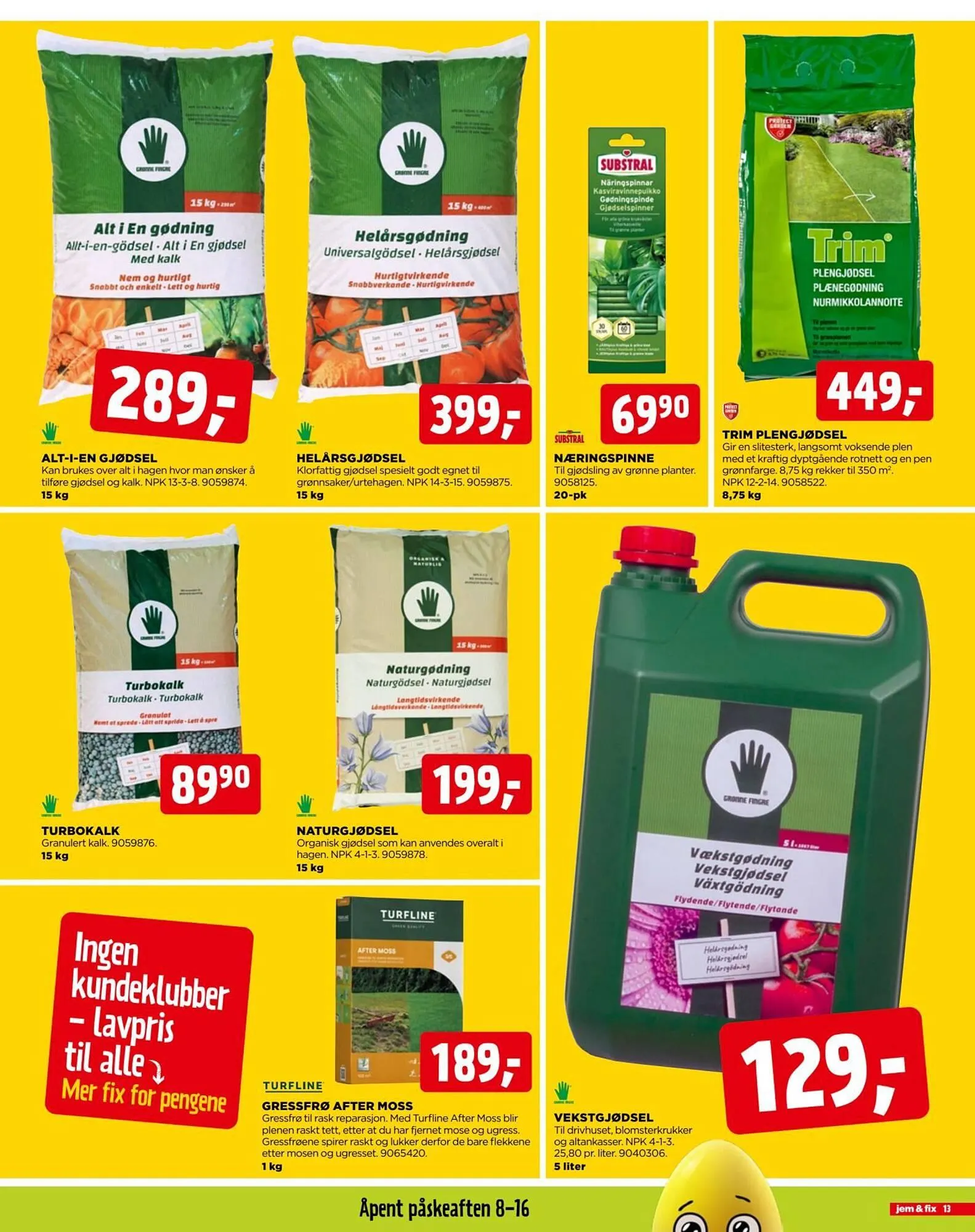 Jem & fix kundeavis fra 22. mars til 5. april 2026 - kundeavisside 13