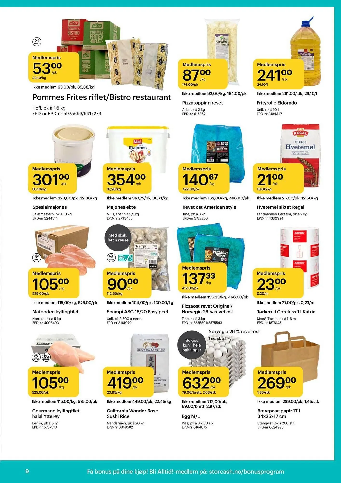 Storcash kundeavis fra 9. februar til 7. mars 2026 - kundeavisside 9