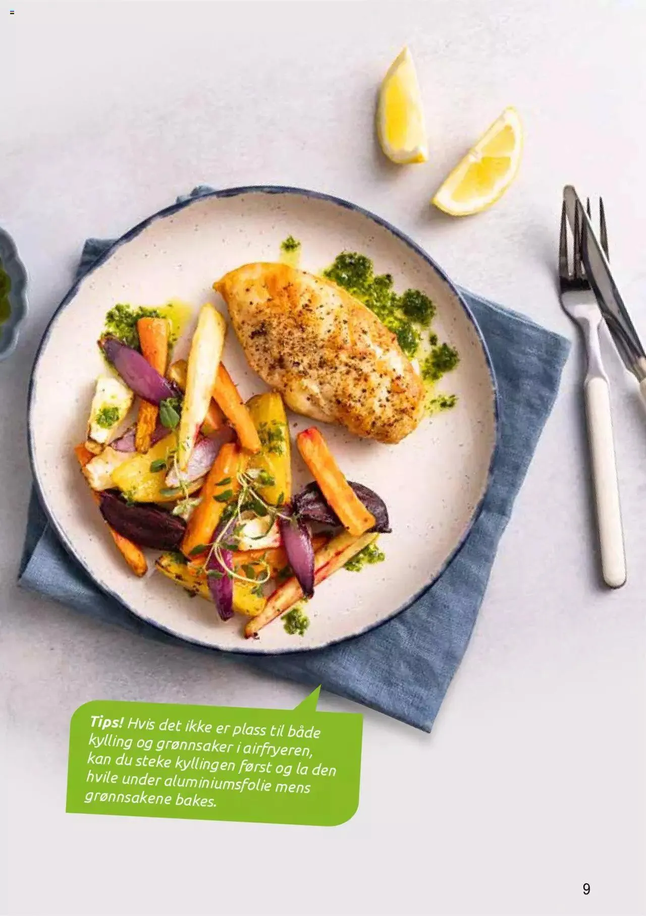 Joker - Gode oppskrifter med airfryer fra 1. august til 31. desember 2023 - kundeavisside 9