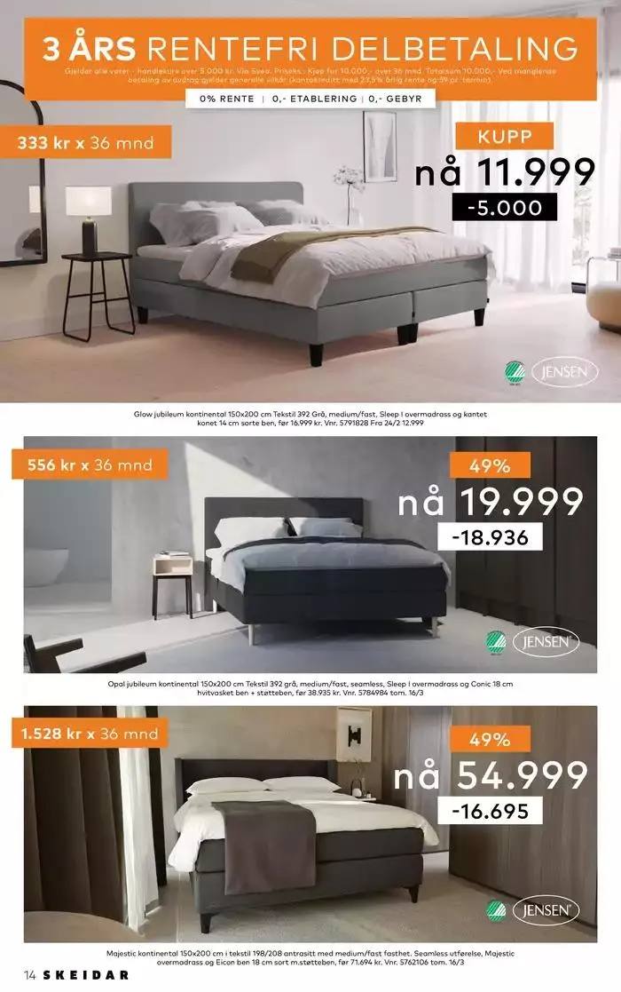 Skeidar Kundeavis fra 12. februar til 26. februar 2025 - kundeavisside 14