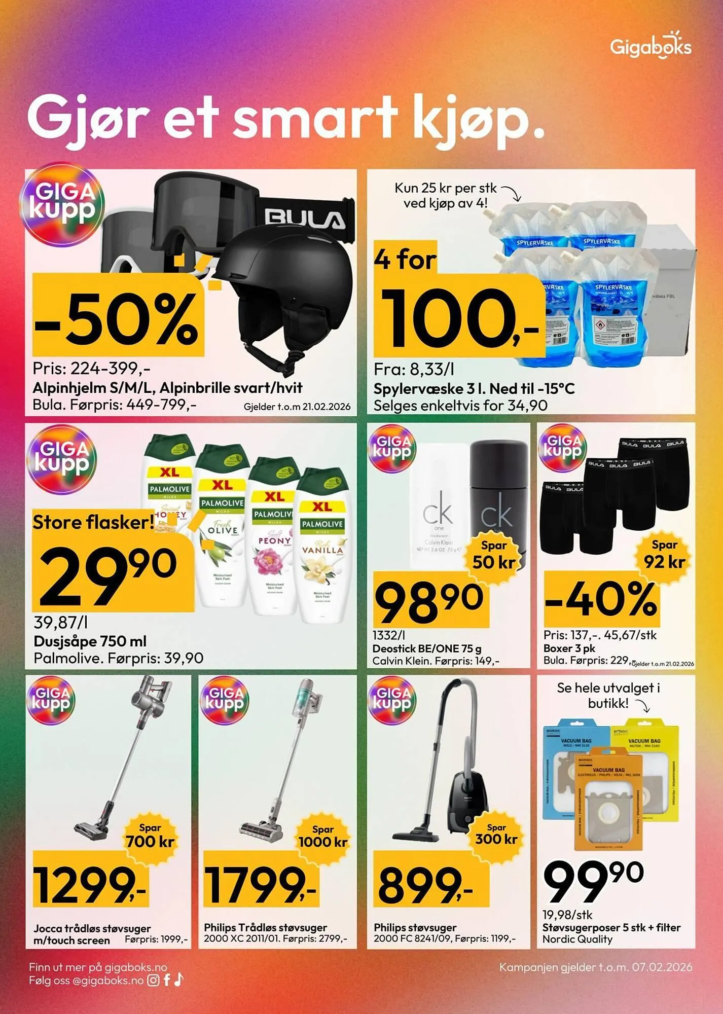 Gigaboks kundeavis fra 2. februar til 8. februar 2026 - kundeavisside 2