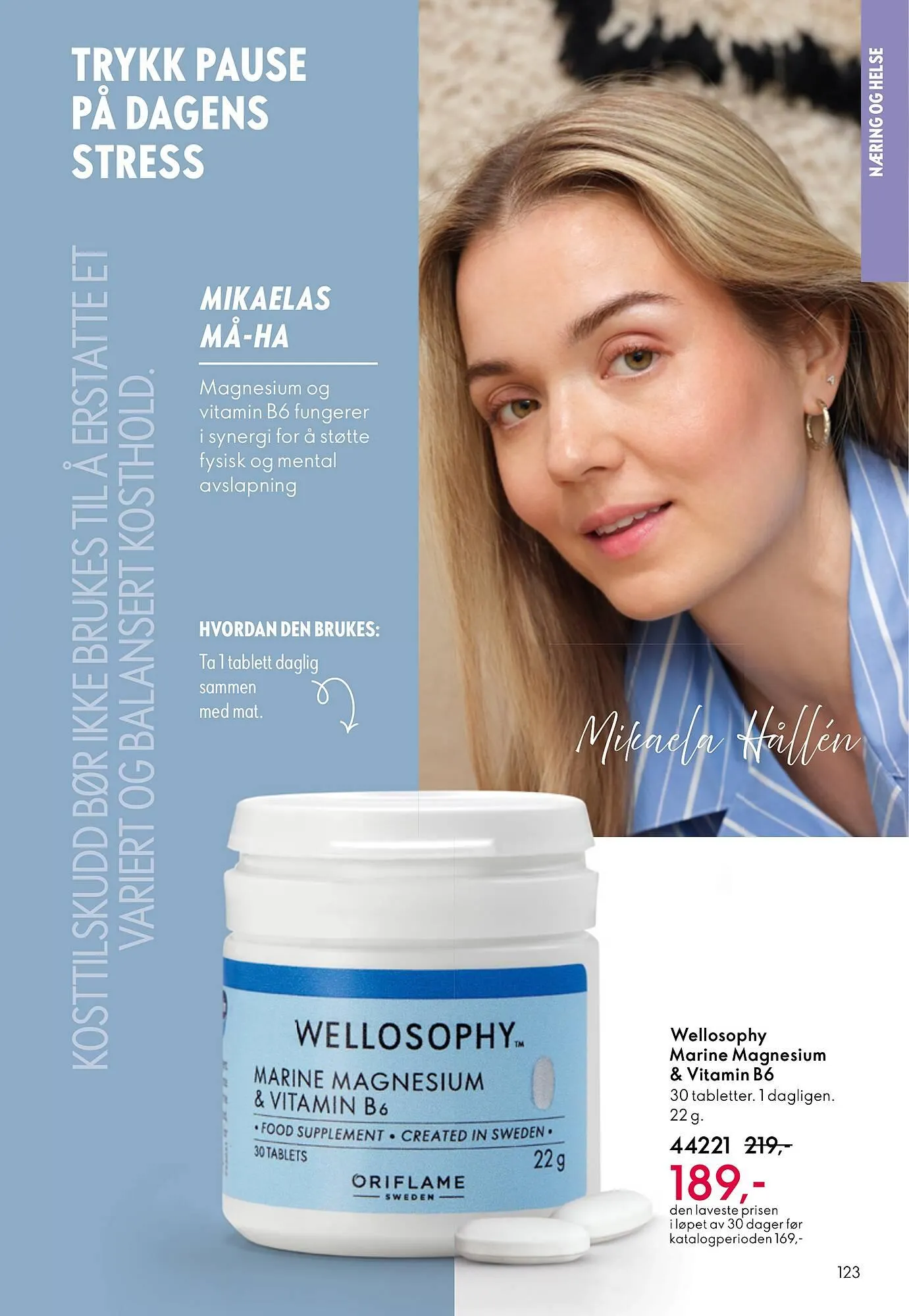 Oriflame katalog fra 28. januar til 17. februar 2026 - kundeavisside 123