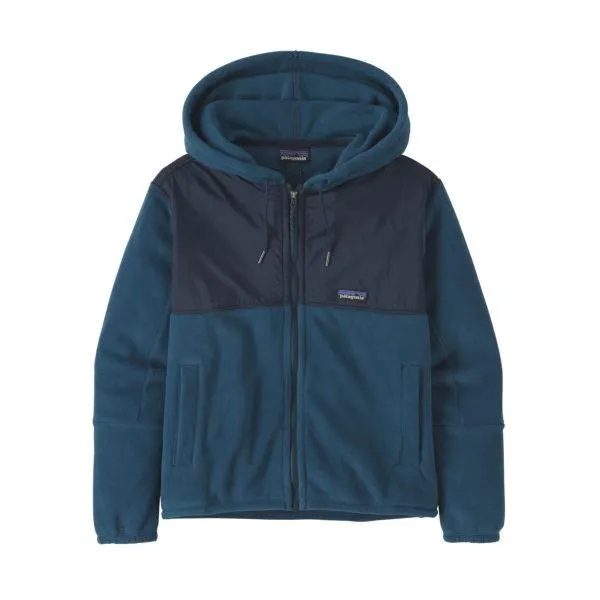 Patagonia Womens Microdini Hoody Tidepool Blue
