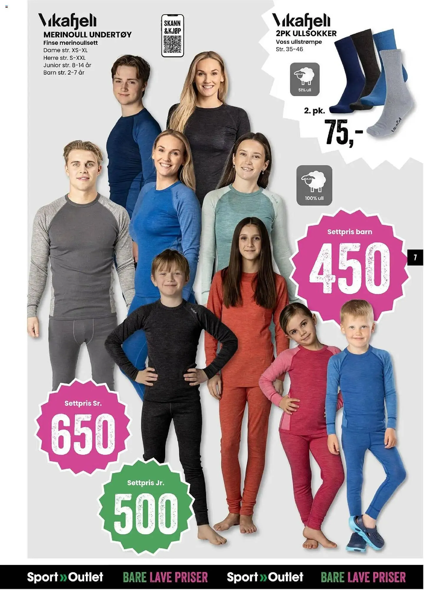 Sport Outlet kundeavis fra 3. februar til 8. februar 2026 - kundeavisside 7