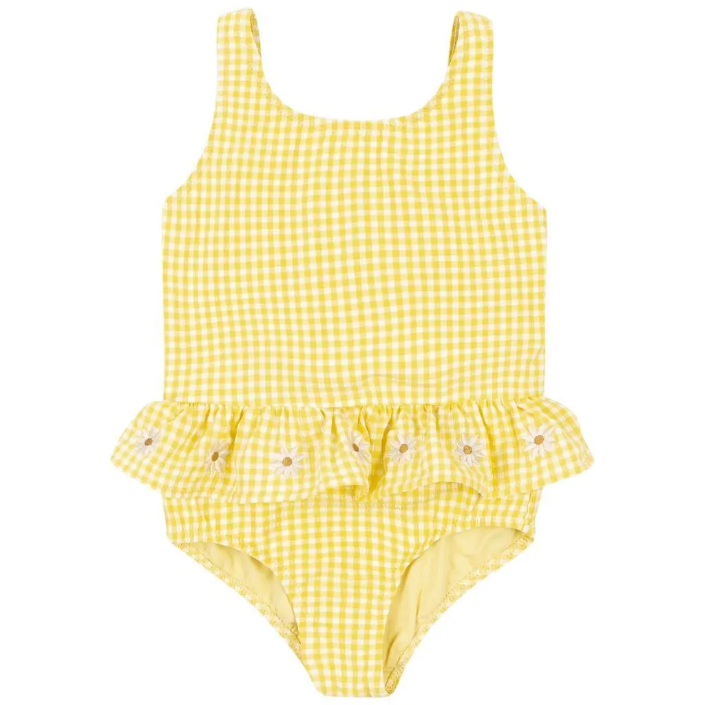 Soline Gingham Badedrakt Pineapple Slice