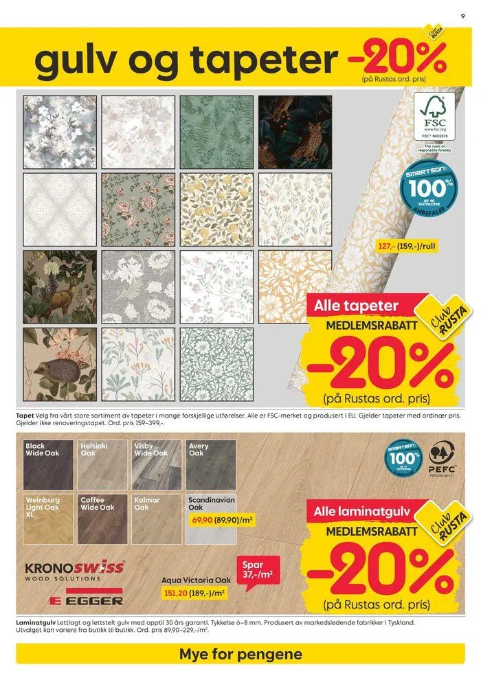 Rusta Salg fra 24. juni til 8. juli 2024 - kundeavisside 9