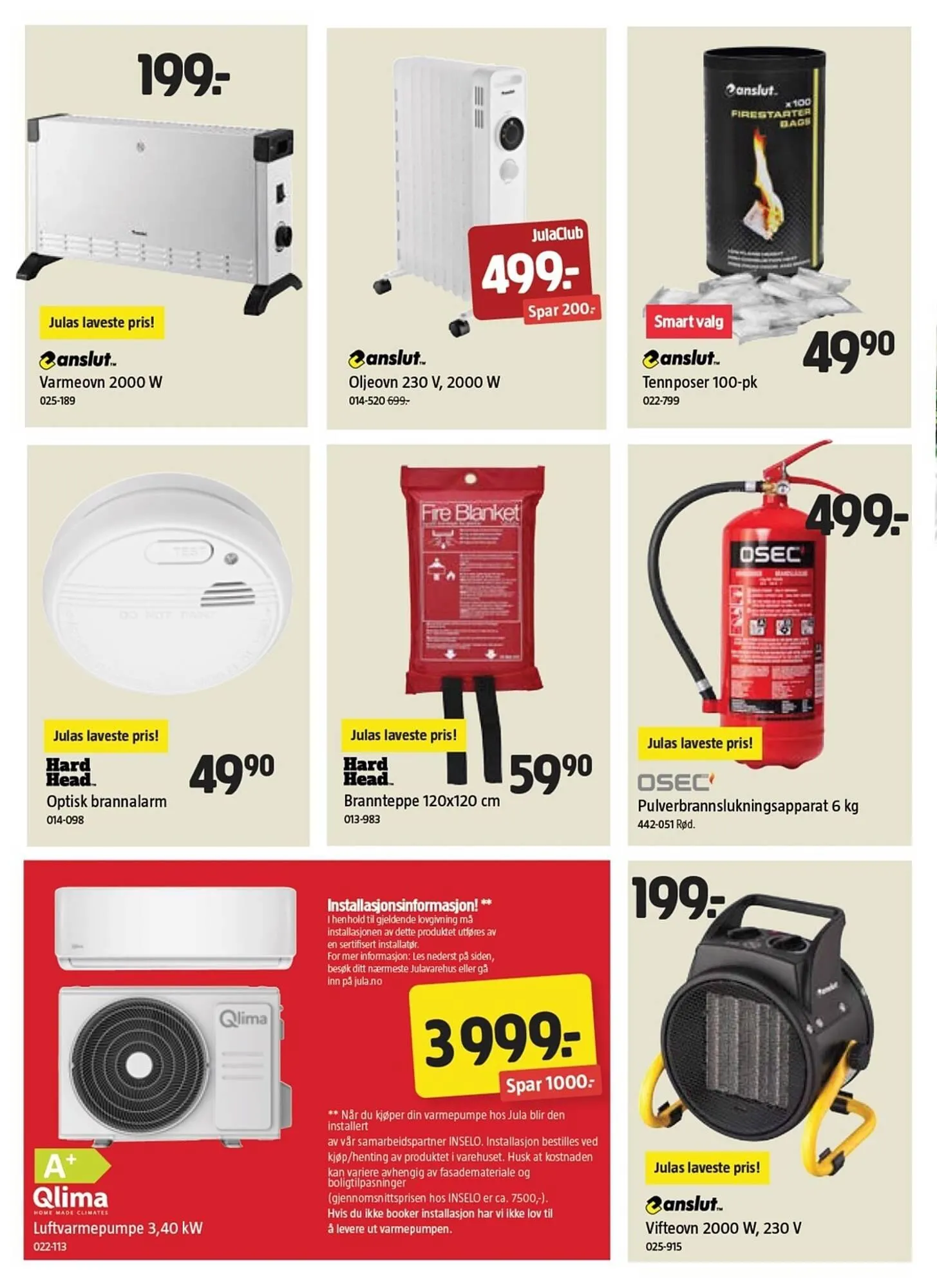 Jula kundeavis fra 20. desember til 21. desember 2025 - kundeavisside 10