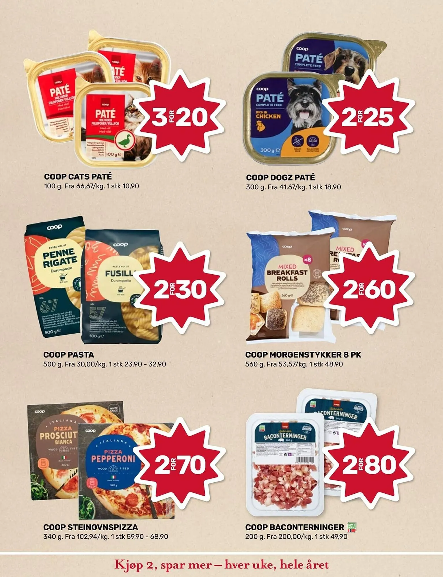 Coop Marked kundeavis fra 16. mars til 22. mars 2026 - kundeavisside 4