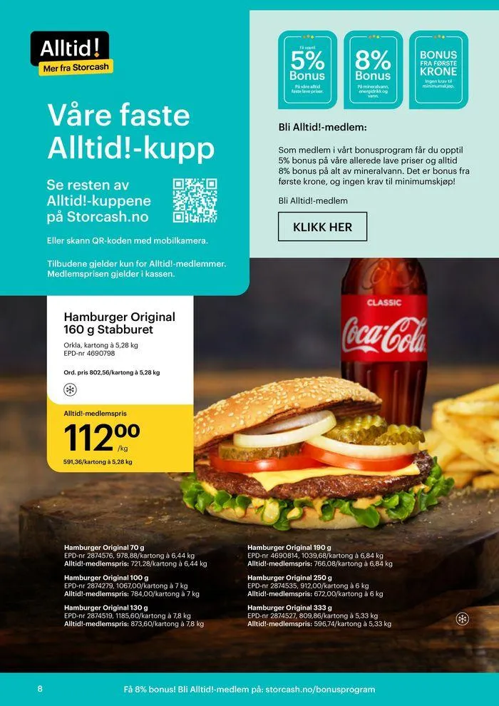 Alt Du Trenger, Alltid Billig fra 8. juli til 10. august 2024 - kundeavisside 8