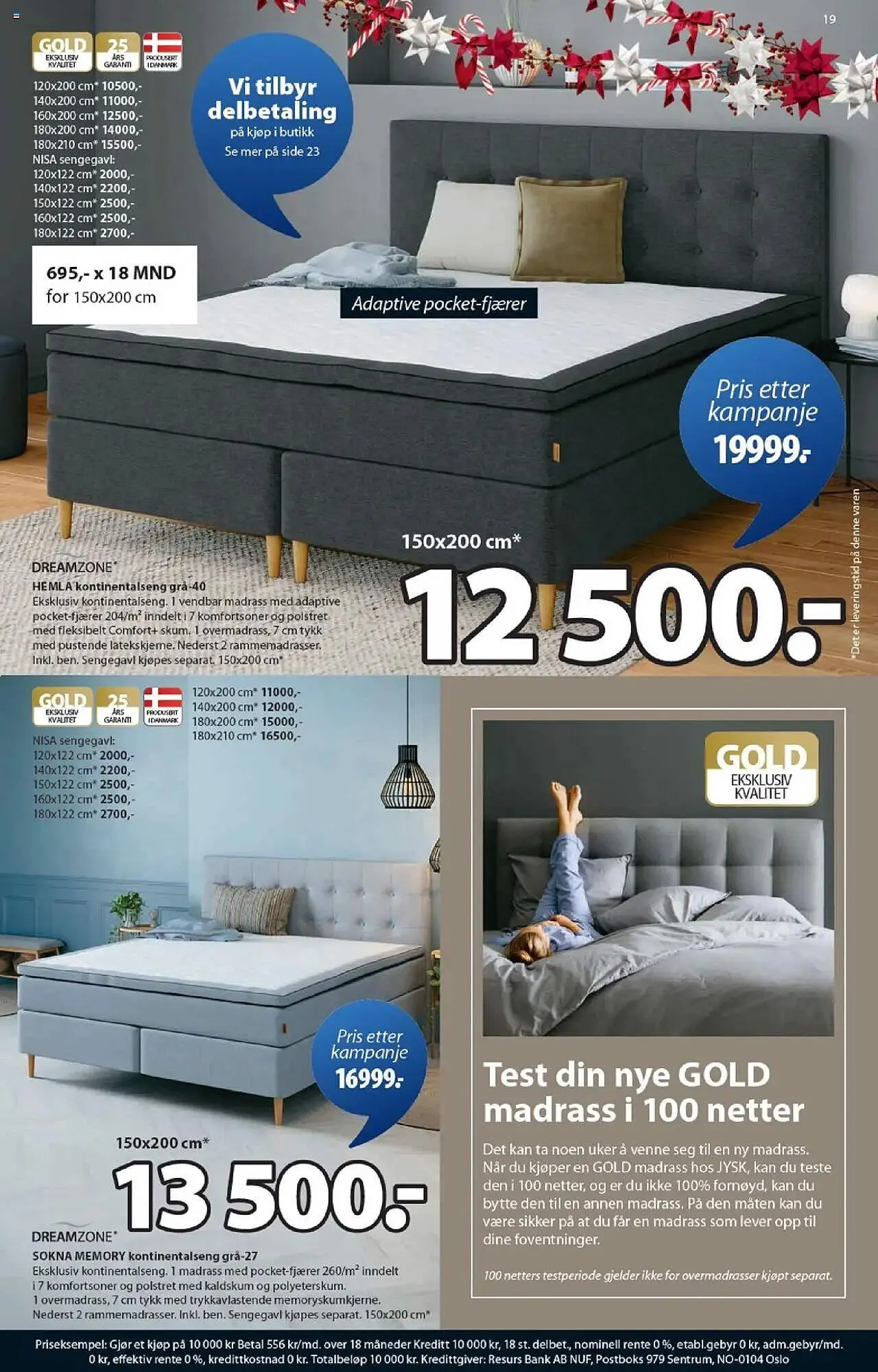 JYSK kundeavis fra 20. oktober til 1. november 2025 - kundeavisside 19