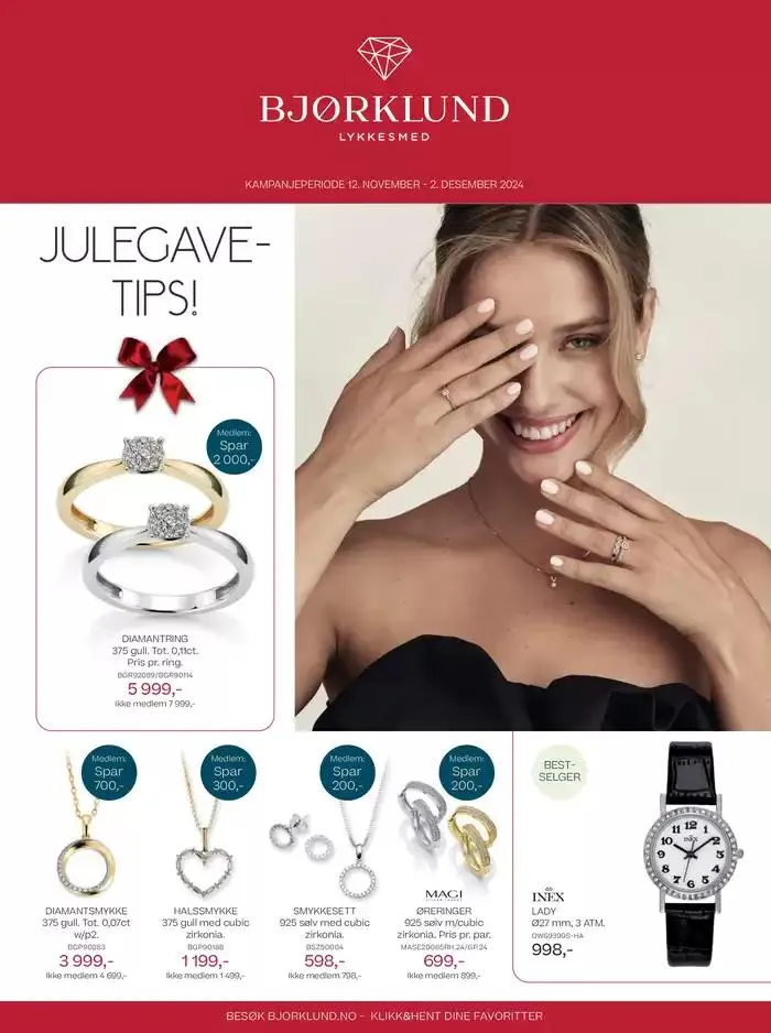 Bjørklund Kundeavis fra 12. november til 26. november 2024 - kundeavisside 1