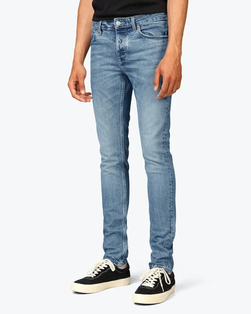 Iggy Skinny Medium Blå Jeans