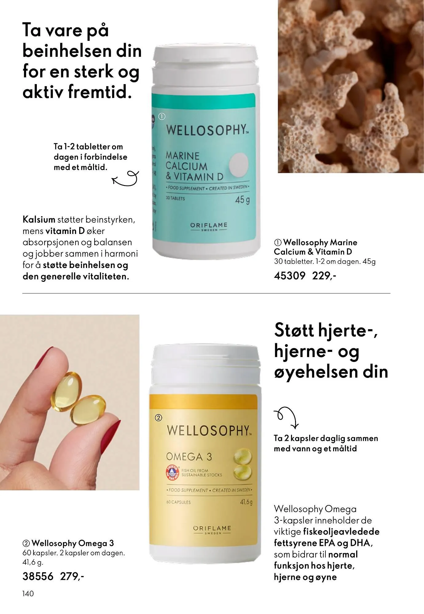 Oriflame katalog fra 18. februar til 10. mars 2026 - kundeavisside 140