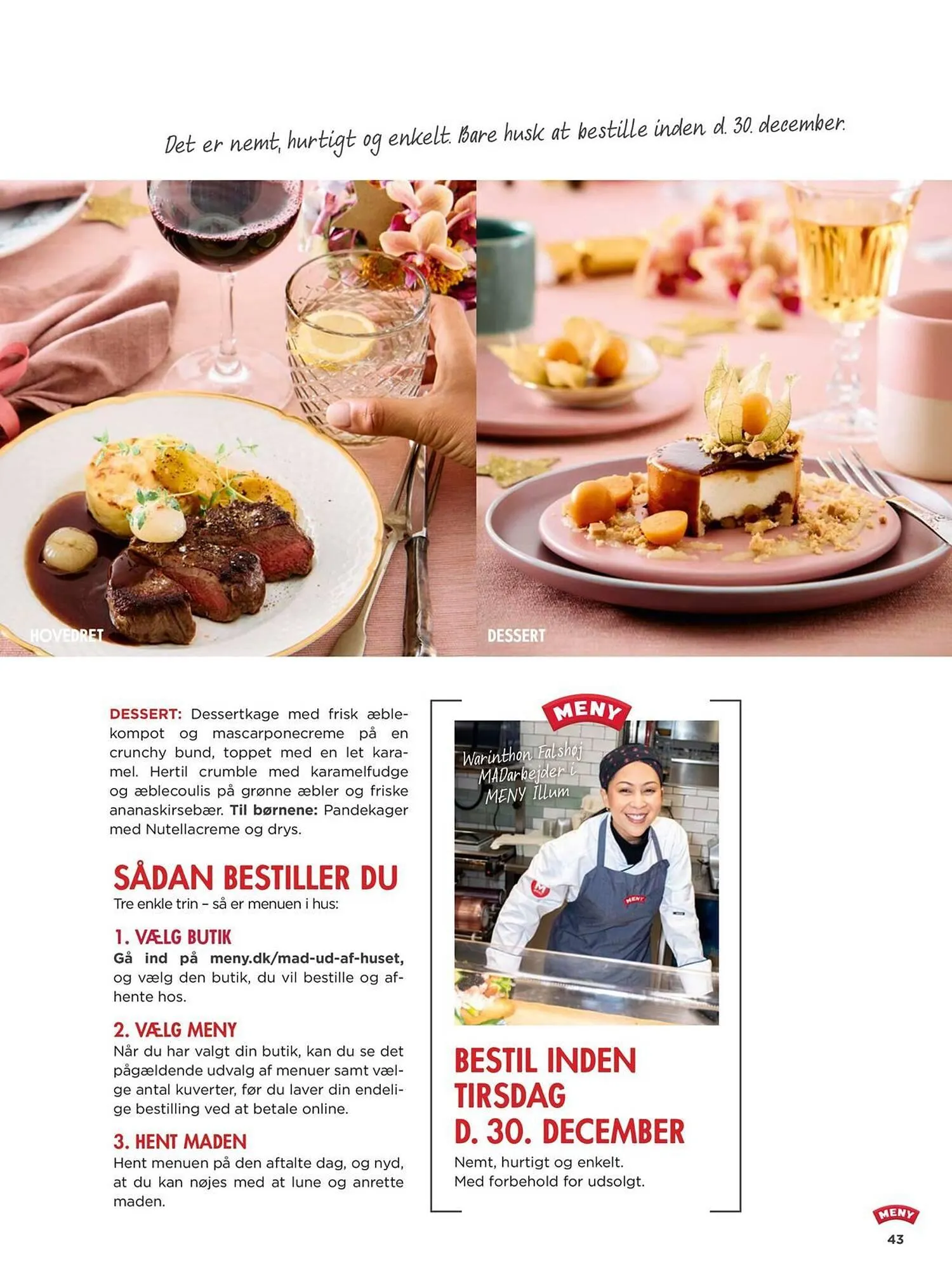 Meny kundeavis fra 25. juni til 25. juni 2026 - kundeavisside 43