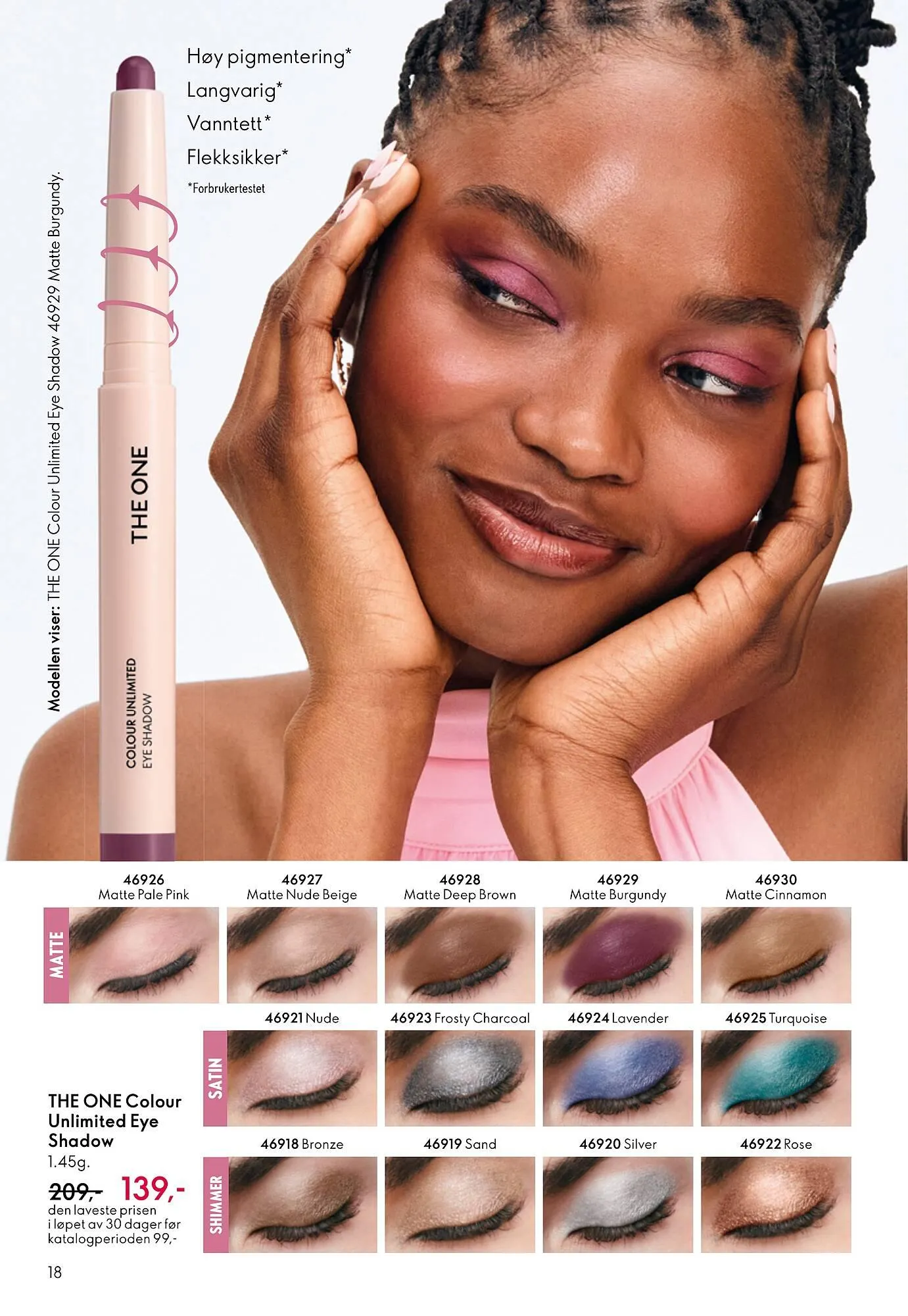 Oriflame katalog fra 28. januar til 17. februar 2026 - kundeavisside 18