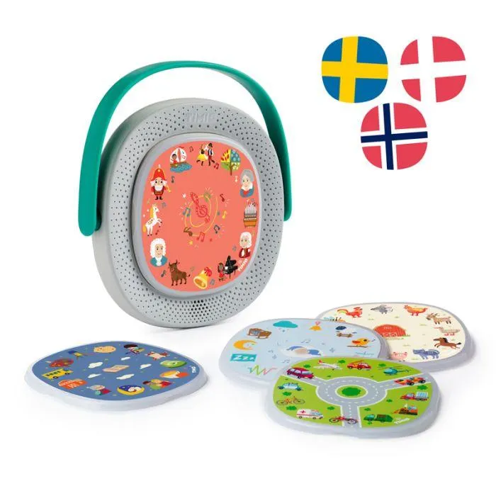 TIMIO Startpakke m/ CD-spiller og 5 CD-er