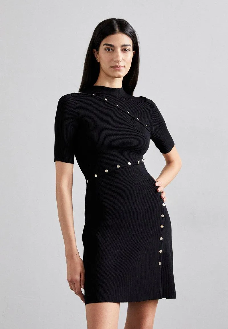 RELLIER - Strikket kjole