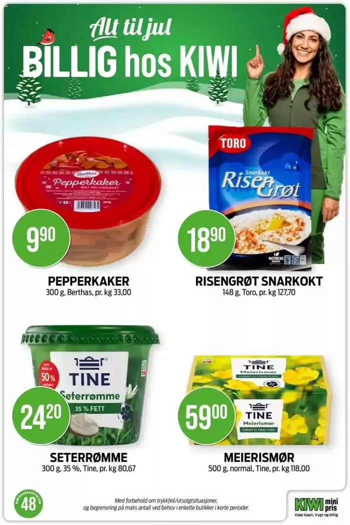 Kiwi Kundeavis fra 25. november til 1. desember 2024 - kundeavisside 15