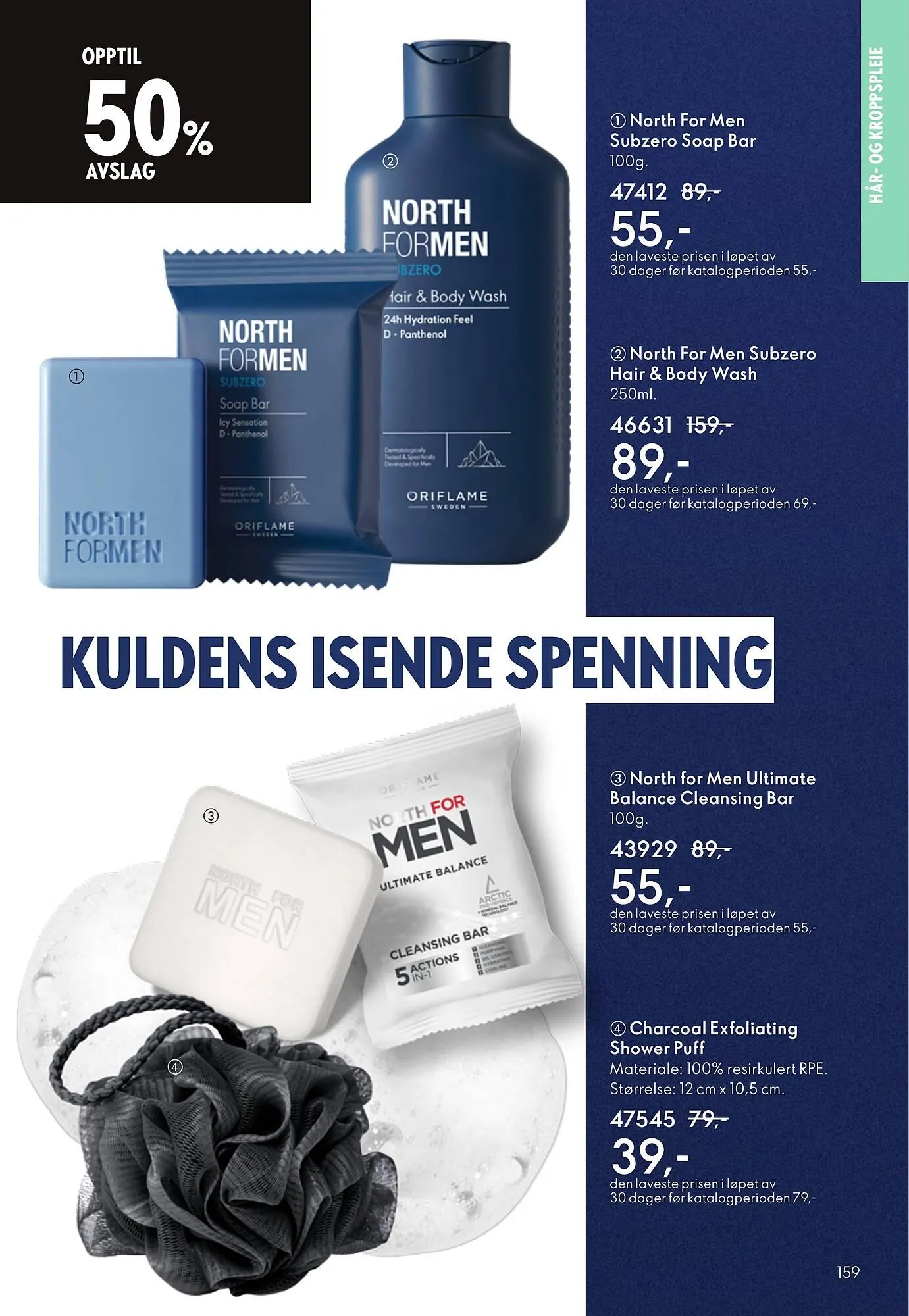 Oriflame katalog fra 2. desember til 9. desember 2025 - kundeavisside 159