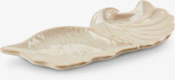 Brett TORTUNA B10xL25cm skjellformet beige