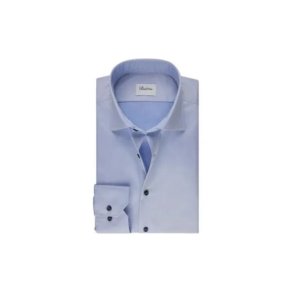 Fitted/75 RM cuff contrast, light blue