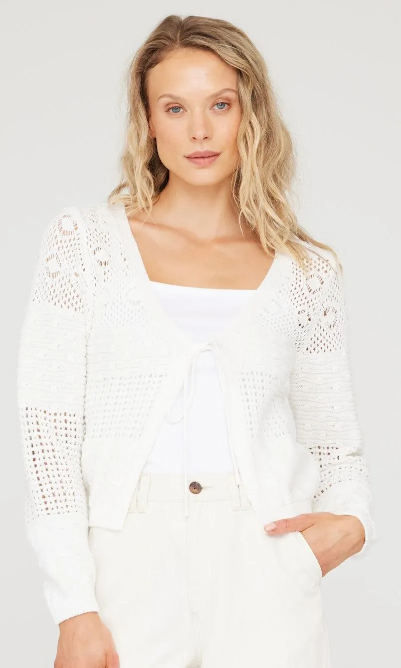 Heklet cardigan