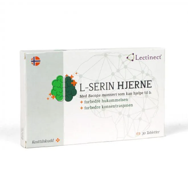 Lectinect L-serin hjerne 30 tab