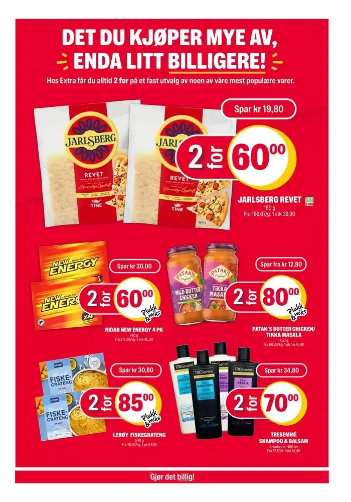 Rabatter og kampanjer fra 3. mars til 9. mars 2025 - kundeavisside 21