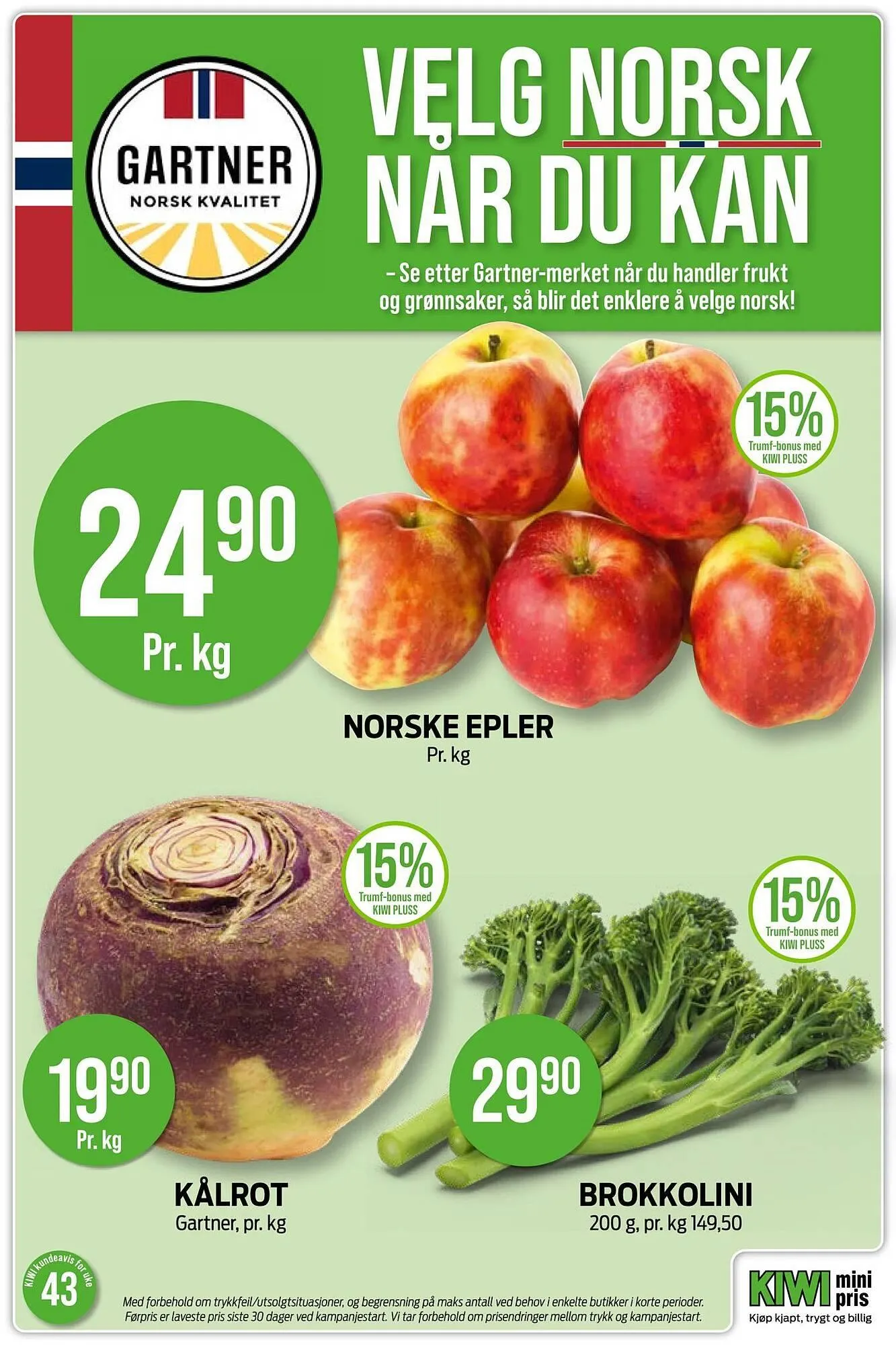 Kiwi kundeavis fra 20. oktober til 26. oktober 2025 - kundeavisside 2