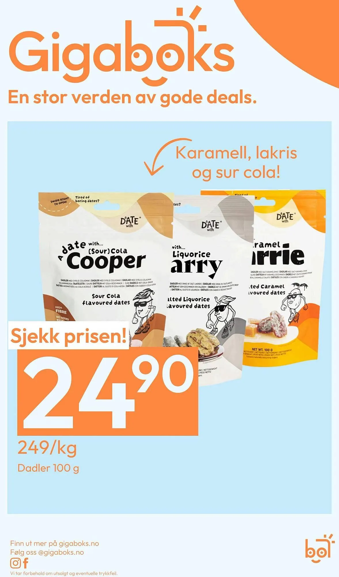 Gigaboks Kundeavis fra 15. oktober til 18. oktober 2024 - kundeavisside 25