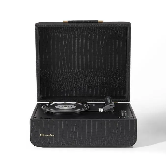 Crosley Mercury - Black Croc - Med Bluetooth