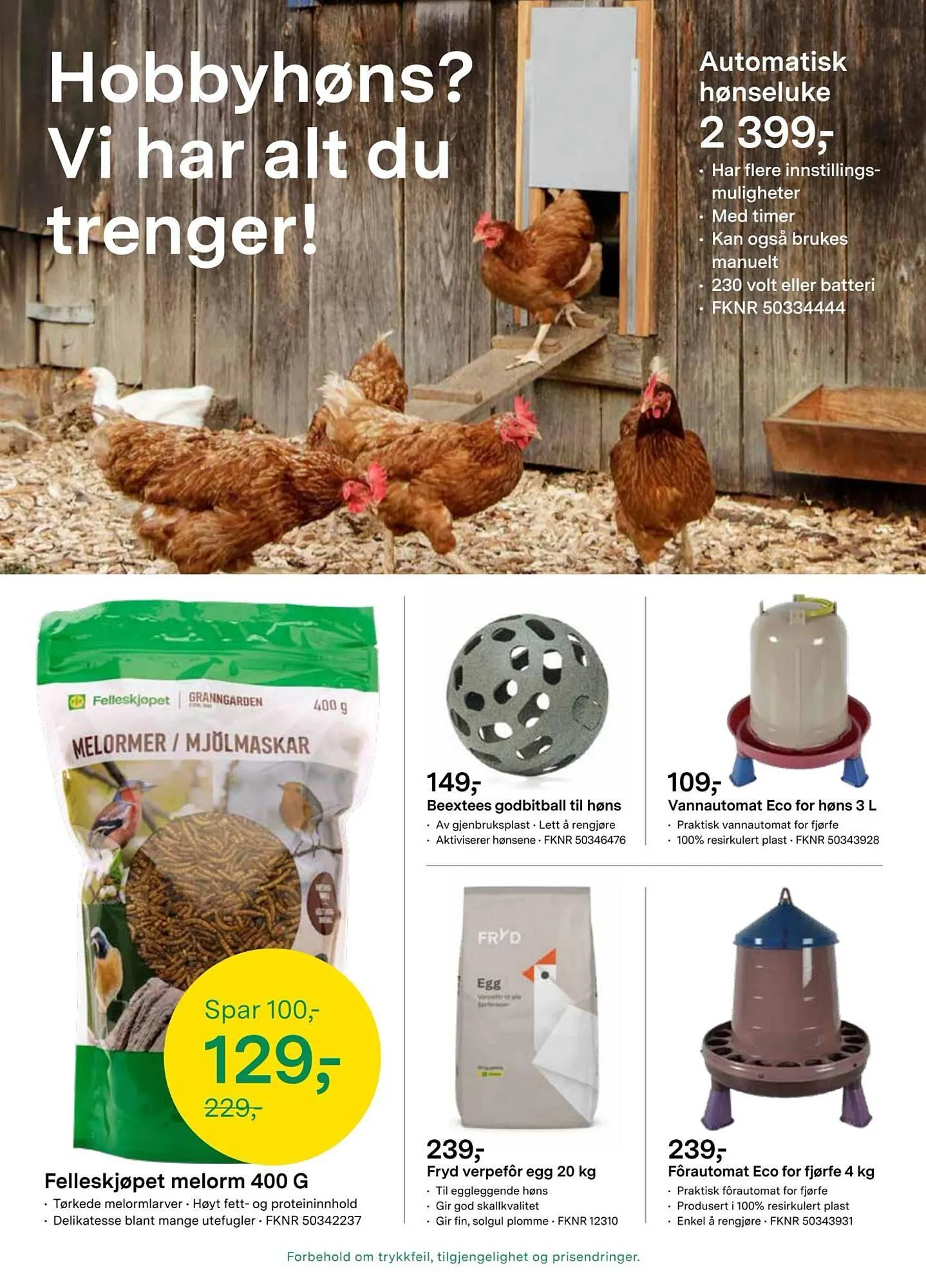 Felleskjøpet kundeavis fra 19. januar til 2. februar 2026 - kundeavisside 4